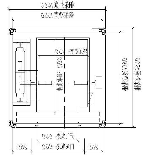 天津商场电梯规格型号表，天津家用电梯哪里有展示厅