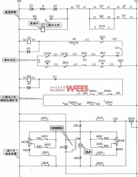 三洋电梯抱闸型号，沈阳三洋电梯抱闸接触器接线图？