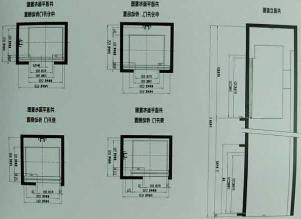 农村自建房电梯怎么选型号，农村自建房电梯尺寸规格！