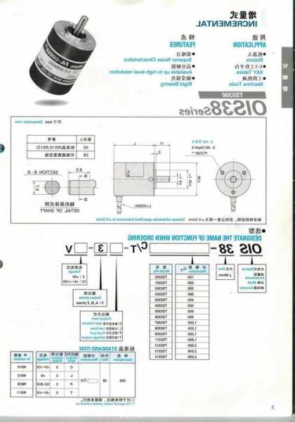 电梯编码器型号连线，电梯编码器安装方法！