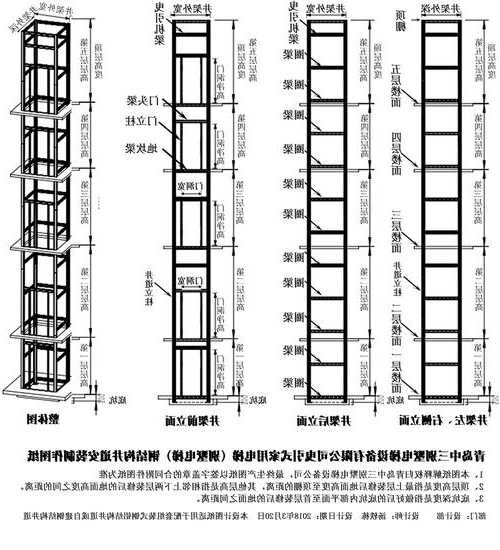 二层电梯规格型号大全图，二层电梯设计图纸