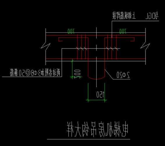 电梯机房吊钩型号，电梯机房吊钩大样图