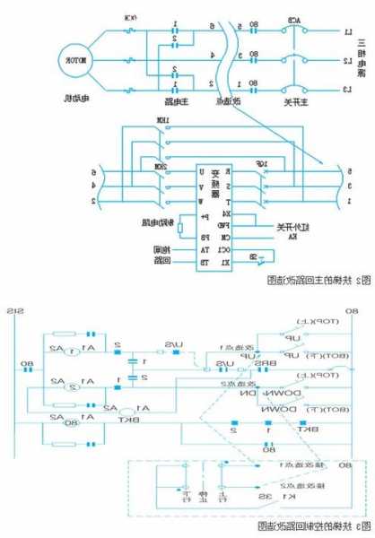 菱王电梯LW-W型号电路图，菱王电梯电气原理图！