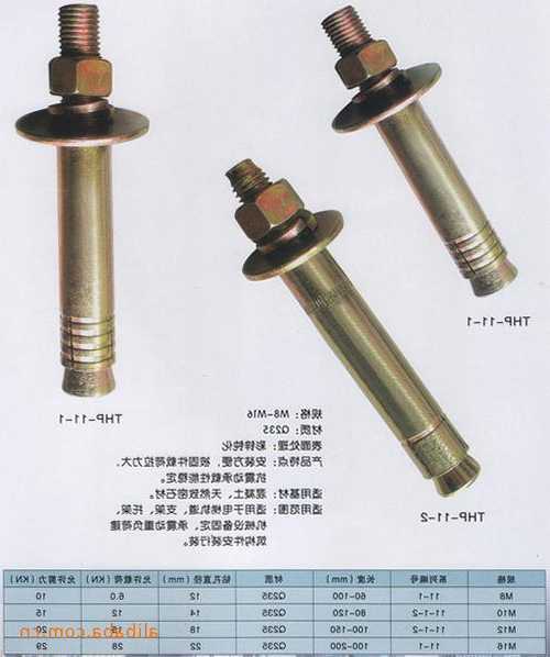 电梯膨胀什么型号，电梯膨胀螺栓安装标准