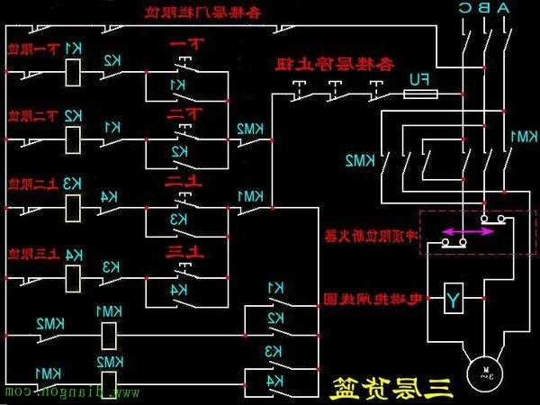 电梯的继电器是哪一个型号，电梯继电器控制电路图