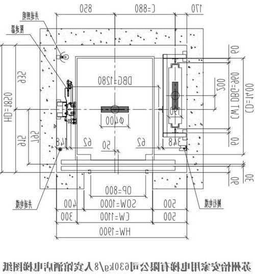 酒店电梯分为几种电梯型号，酒店电梯尺寸国家标准