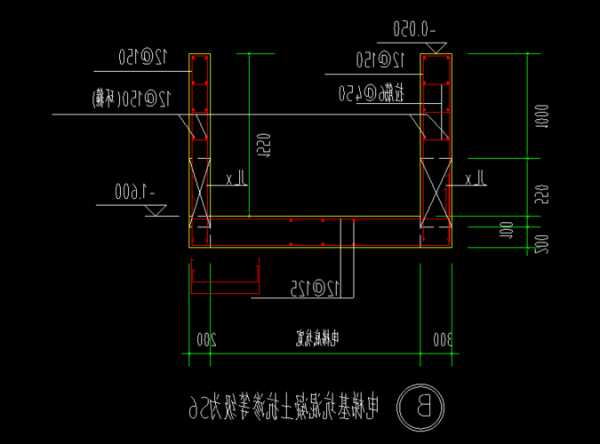 基坑电梯井钢筋型号要求，电梯井基础钢筋先放哪个方向！