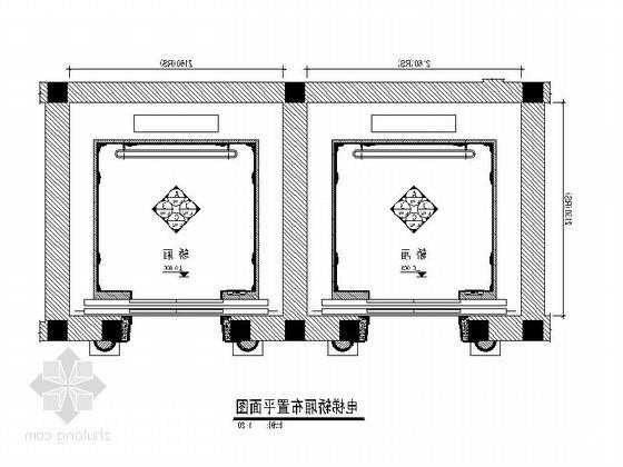 电梯厅最新尺寸规格型号，电梯厅大样图！