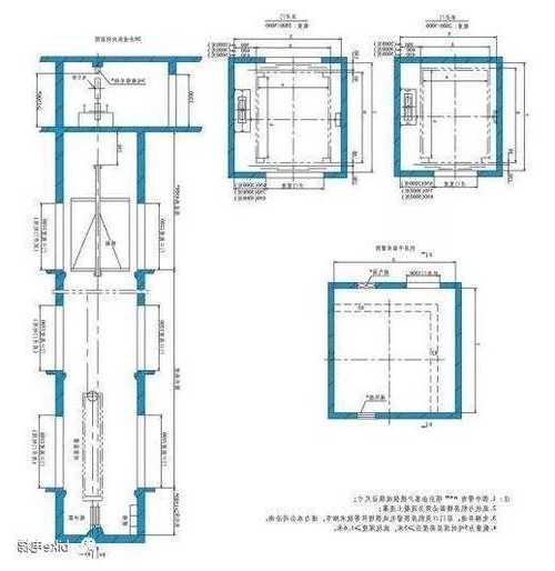 载货电梯型号尺寸图纸表？载货电梯载重量标准？