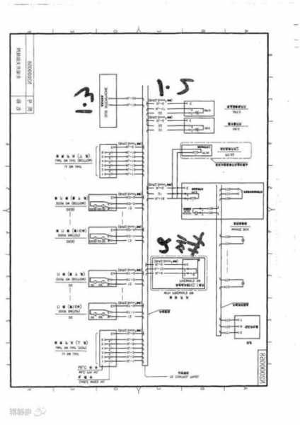 日立电梯型号nf回路多少，日立电梯nf安全回路图