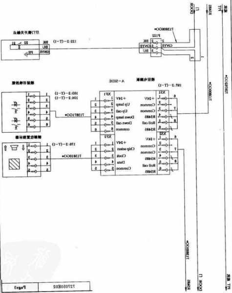 中凌电梯主板型号查询，中菱电梯控制柜接线图