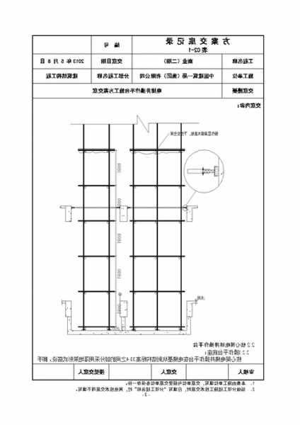 淄博工地电梯井平台型号，施工电梯井平台做法图？