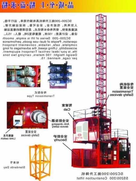 建筑变频施工电梯型号，施工电梯变频和不变频的区别！