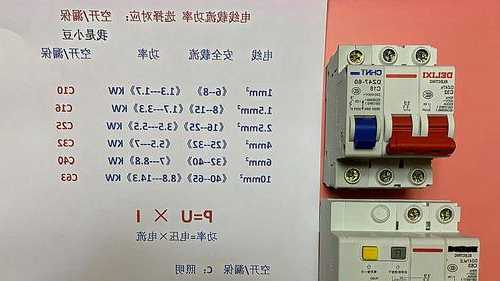 电梯空开型号规格，电梯空开跳闸是什么原因