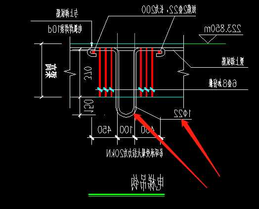 电梯井道吊钩规格型号，电梯井吊钩用圆钢？