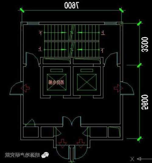 cad怎么找电梯型号，电梯cad平面图尺寸怎么看