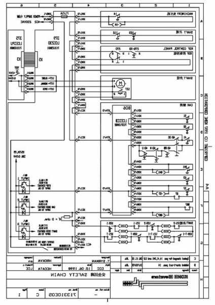 通力电梯底盒型号规格参数？通力电梯底坑开关接线图？