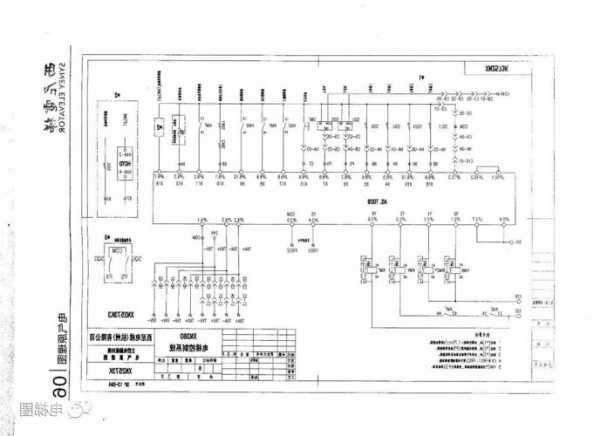 西尼电梯TKJJXW型号的短接，西尼电梯接线图