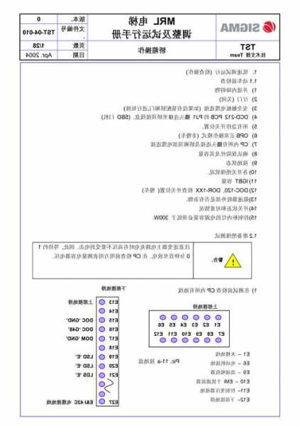 大连星玛电梯型号有哪些，大连星玛电梯调试资料！