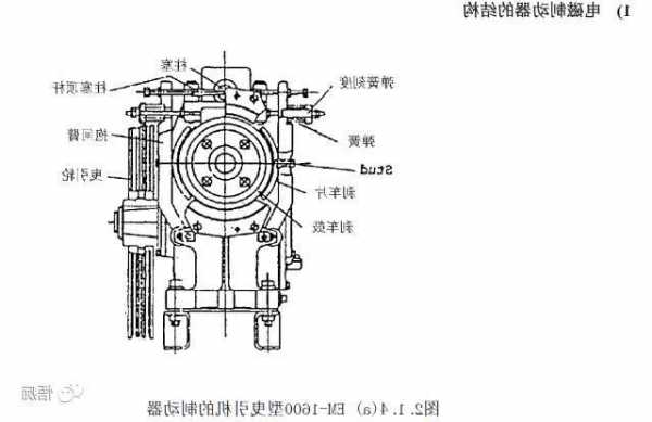 进口三菱电梯制动器型号，三菱电梯制动器结构图