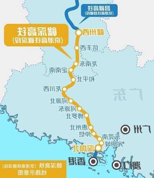 赣深铁路用什么电梯型号？赣深铁路 站点？