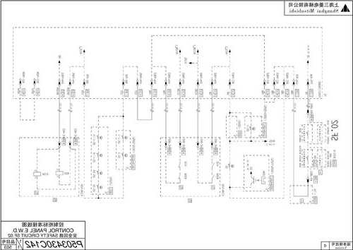 三菱电梯各种型号安全回路，三菱电梯安全回路图纸怎么看？