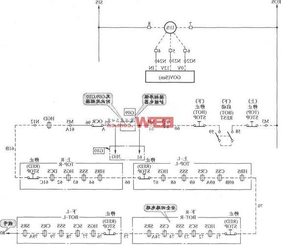 三菱电梯各种型号安全回路，三菱电梯安全回路图纸怎么看？