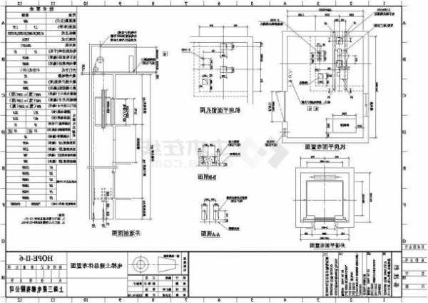 三菱KJX型号电梯图纸，三菱电梯图纸品目表？