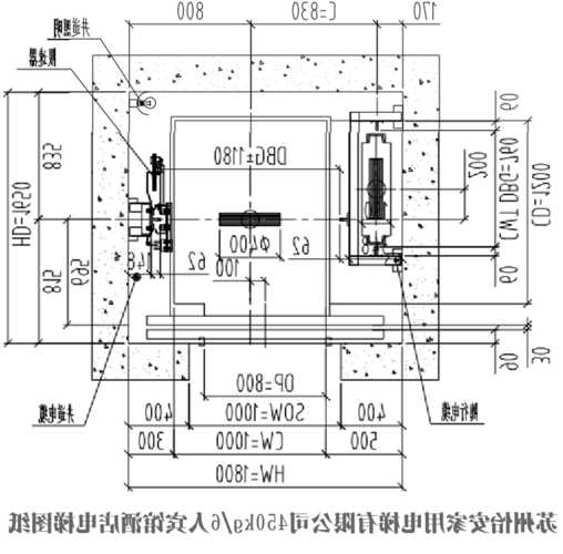 宾馆装电梯规格型号表示，宾馆电梯尺寸！