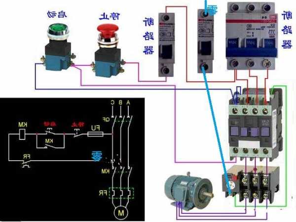 电梯接触器型号大全图，电梯接触器接线图？