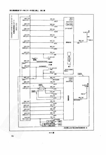 三菱电梯线束型号表图解，三菱电梯线路图怎么看？