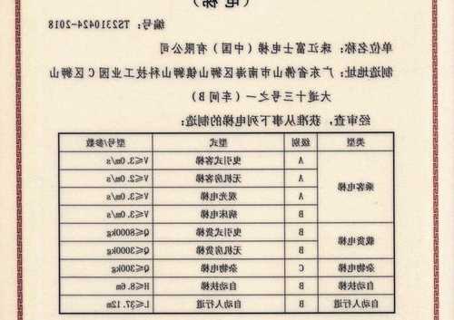 新富士电梯型号维修费用，富士牌电梯怎么样！