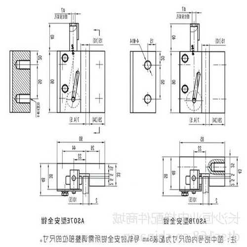 电梯的安全钳有几种型号，电梯安全钳尺寸！