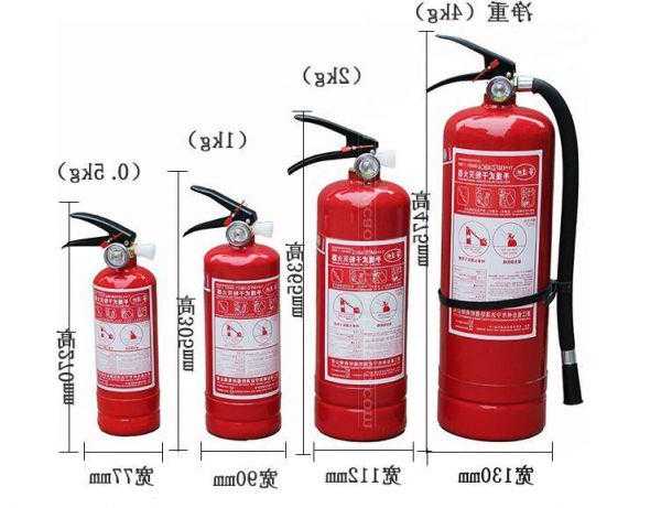 电梯使用灭火器型号规格？施工电梯灭火器配置？