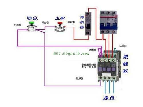 三菱电梯运行接触器型号，三菱电梯接触器接线图