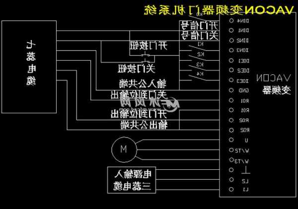 欧菱电梯门机型号怎么看？欧菱门机接线图？