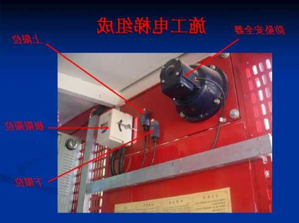 施工电梯减速机型号，施工电梯减速限位怎么设置？