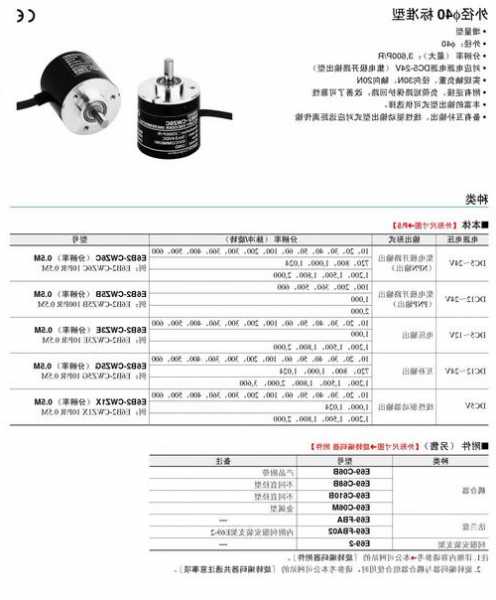 电梯编码器怎么选择型号，电梯编码器类型怎么区分