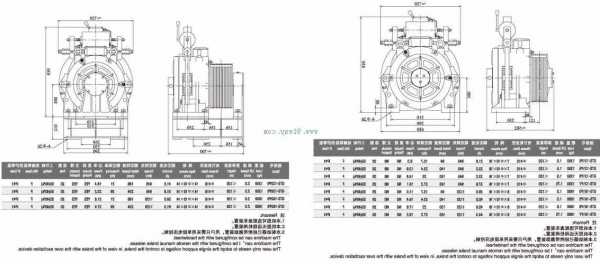 日立电梯曳引机型号参数，日立电梯主机曳引轮价格