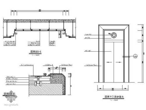 施工电梯门型号样式有哪些，电梯门施工图！