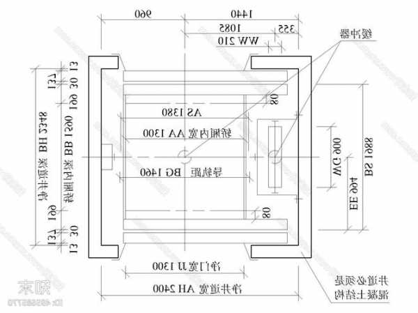 施工电梯门型号样式有哪些，电梯门施工图！