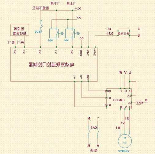 两层电梯型号区别图解视频？两层电梯电路图详解？