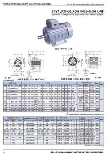 三菱电梯电机马达型号规格，三菱电梯电机马达型号规格大全？