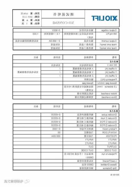 西子电梯怎么看型号的参数，西子电梯说明书？