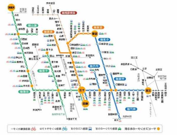 阪急电梯品牌型号含义图，阪急电车线路图？