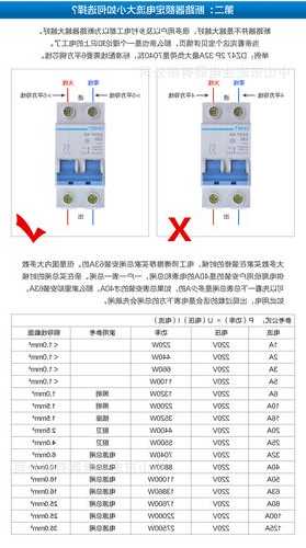 电梯用空气开关规格型号？施工电梯空开额定电流？