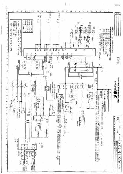 东芝电梯滤波电容型号大全，东芝电梯cv180电气原理图！