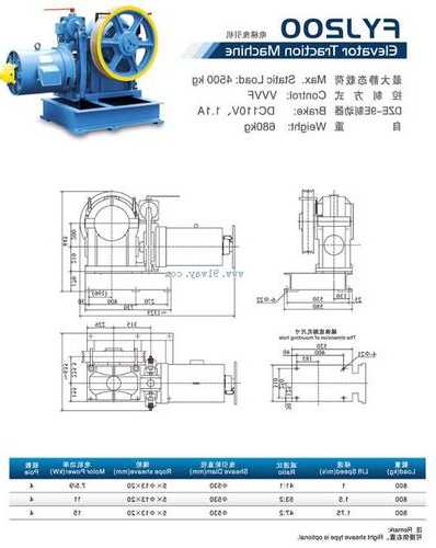 现代电梯曳引机型号，现代电梯曳引机型号大全