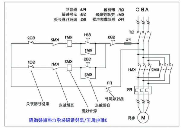 工地电梯升降机接触器型号，电梯升降接线图？