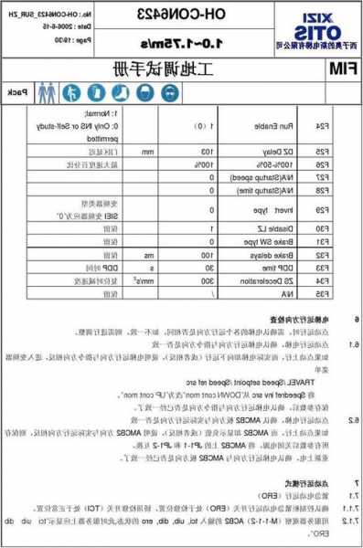 奥的斯电梯型号怎么能看到，奥的斯电梯资料？